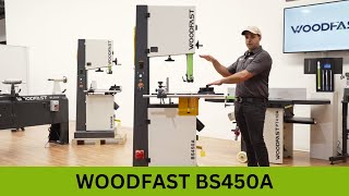 WOODFAST | Check out 450mm (18") Deluxe Wood Bandsaw 3HP 240V BS450A