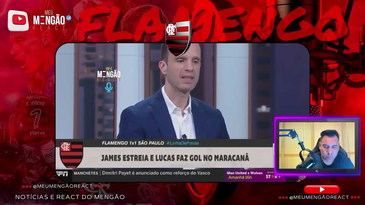 ⁣MARCOS BRAZ DESABAFA SOBRE RACHA NO FLAMENGO E DEMISSÃO DE JORGE SAMPAOLI ! FLAMENGO 1 X 1 SÃO PAULO