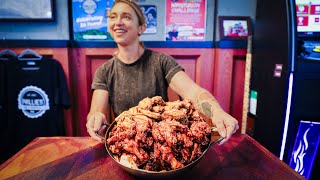 100 Jumbo Wings in 100 Minutes?! Seoul's 'Wingturion' Wing Eating Challenge!