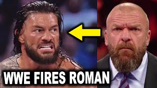 Roman Reigns Fired by Triple H After WWE Makes Big Changes to The Bloodline - WWE News