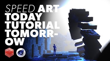 Cinema 4D | Redshift Environment - Speed Art - Tutorial Promo