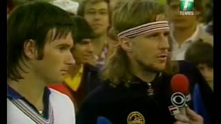 Borg, Connors - Boca Raton '79 Interview