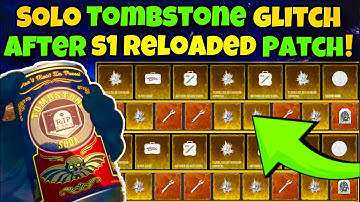 NEW SOLO TOMBSTONE DUPLICATION Glitch In MW3 Zombies! *AFTER PATCH* (Season 1 Reloaded MWZ)