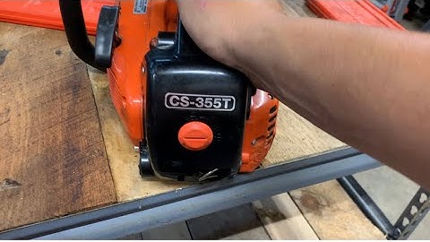 Wake your  Echo cs-355t up.