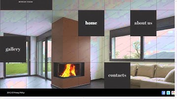 Interior Design Website Template