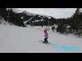 Марианна на горных лыжах в Архызе. 5 лет ребенку и вот какие успехи