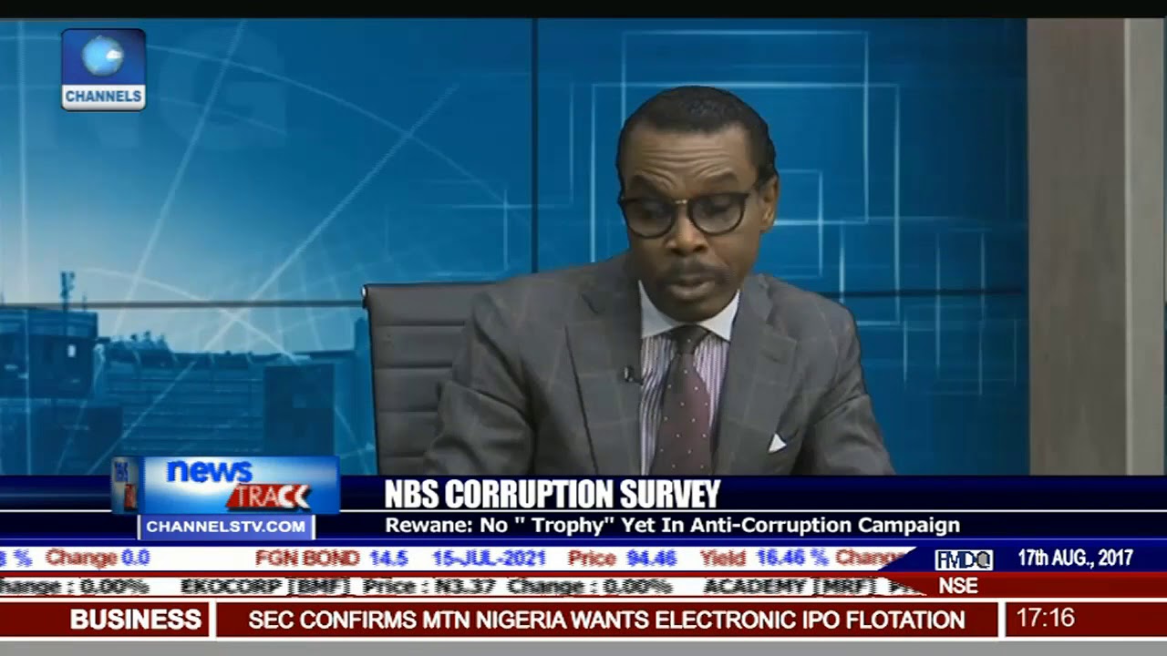 Rewane Says No 'Trophy' Yet In Anti-Corruption Campaign