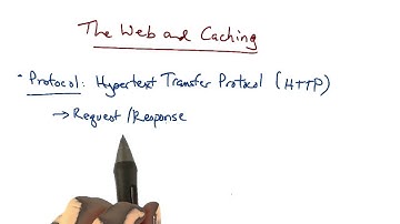 The Web and Caching