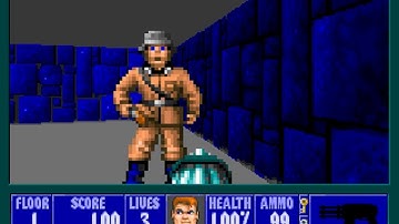 [How to] Enable and use cheats in Wolfenstein 3D.