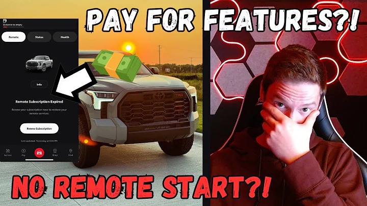 I Have to PAY TOYOTA for REMOTE START?!