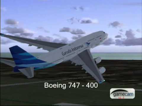 Flight Simulator - Garuda Indonesia Boeing 747-400