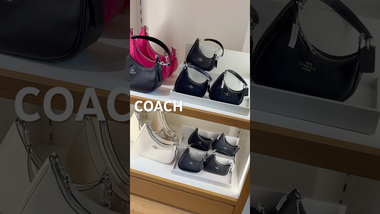 COACH TWISTED TERI SHOULDER BAG & OUTLET TERI MINI CROSSBODY BAG FLORAL PRINT 