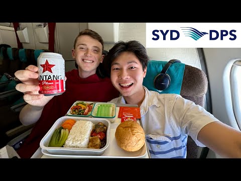 Garuda Indonesia A330 ECONOMY The Best Way To Fly To BALI