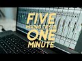 FIVE MIXING TIPS FOR MUSIC PRODUCERS - FIVE POWERFUL &amp; SIMPLE TO USE MIXING TIPS IN ONE MINUTE