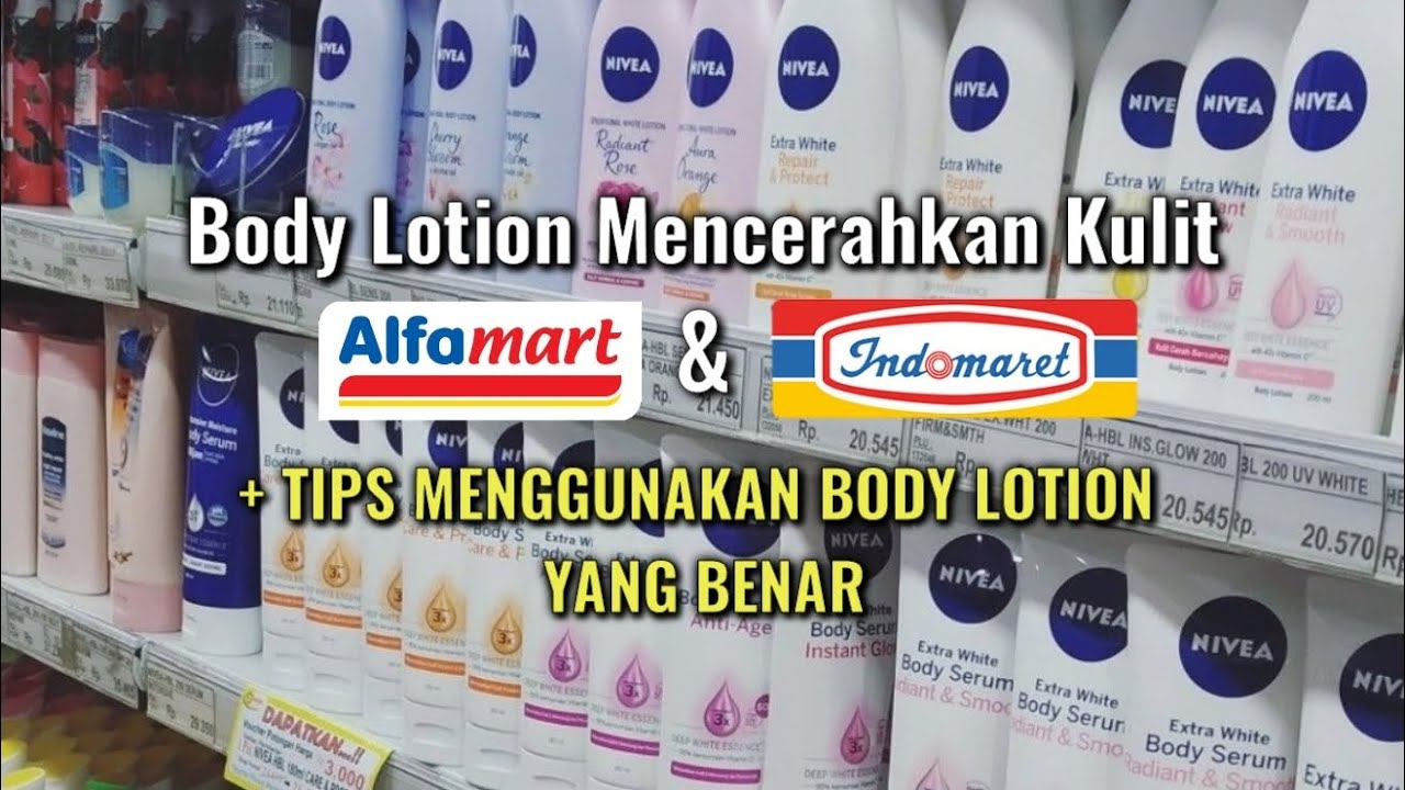 Sabun pemutih badan dalam 3 hari di indomaret