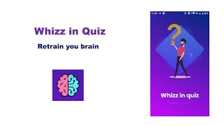 Whizz in quiz - Retrain your brain screenshot 1