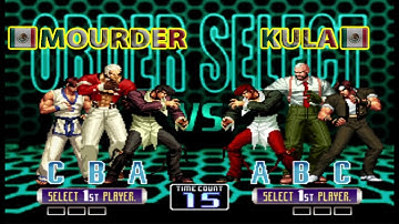 King_Mourder VS KULA || KOF 2002 PLUS || FT05