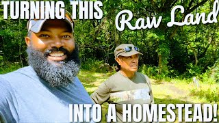 Making her homestead 'DREAMS' become a 'REALITY'!!! | TURNING RAW LAND INTO A HOMESTEAD