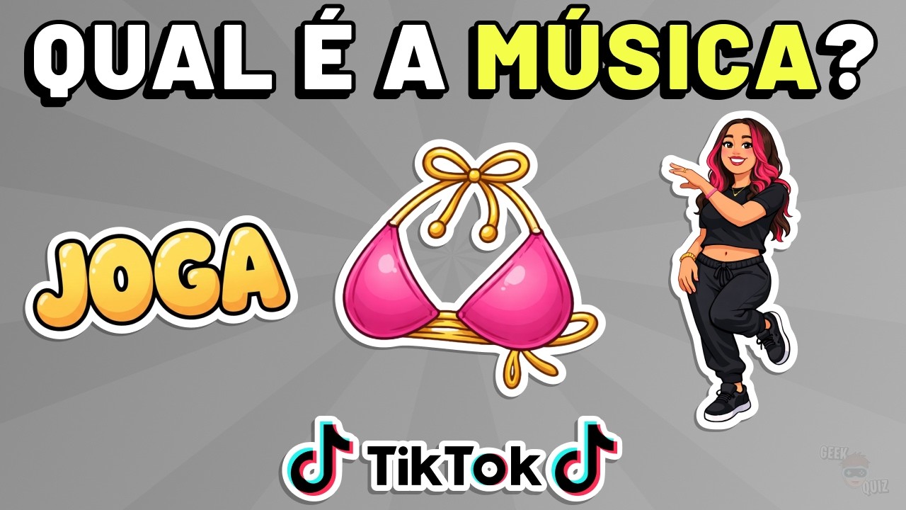 🎵 ADIVINHE A MÚSICA DO TIKTOK COM EMOJIS ✅ As Melhores do TikTok 2026 🔥