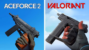Ace Force 2 vs. Valorant - Weapons Reload Animations Comparison