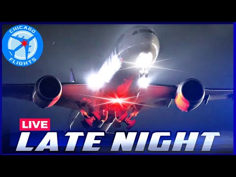 馃敶LIVE CHASING PLANES at CHICAGO O'HARE | SIGHTS & SOUNDS of PURE AVIATION |AVGEEK ORD PLANE SPOTTING