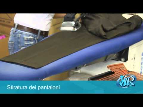 Stiratura Pantaloni - Metodo di Lavoro WashRapid - YouTube