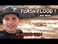 Crazy FLASH FLOOD at Lake Mead!!!