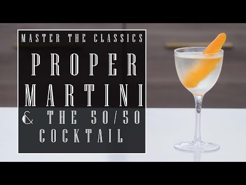 Master The Classics: Gin Martini