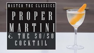 Master The Classics: Gin Martini