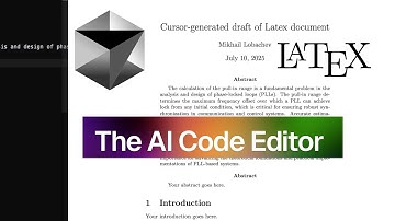 AI-Powered LaTeX: Create Pro Documents with Cursor & LaTeX Workshop