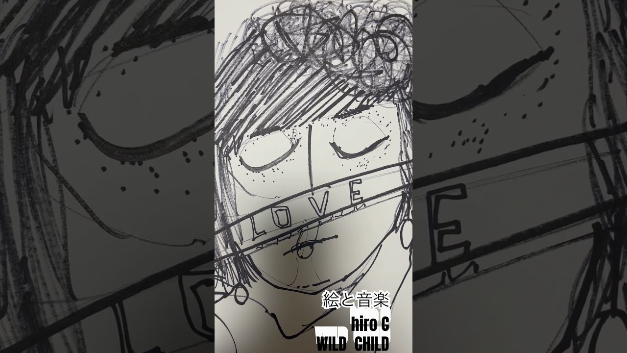 絵描きhiro C「愛は準備出来てる READY LOVE」#ライブ #rockband
