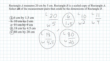 Scale Factor Word Problems