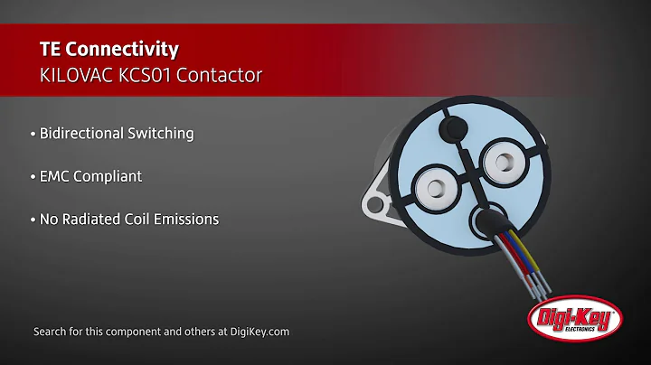 TE Connectivity KILOVAC KCS Series | Digi-Key Daily