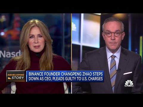 Binance founder Changpeng Zhao steps down as CEO, pleads guilty to U.S. charges Episode cover