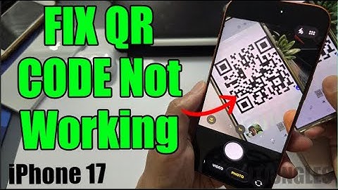 How to FIX QR Code Not Working on iPhone