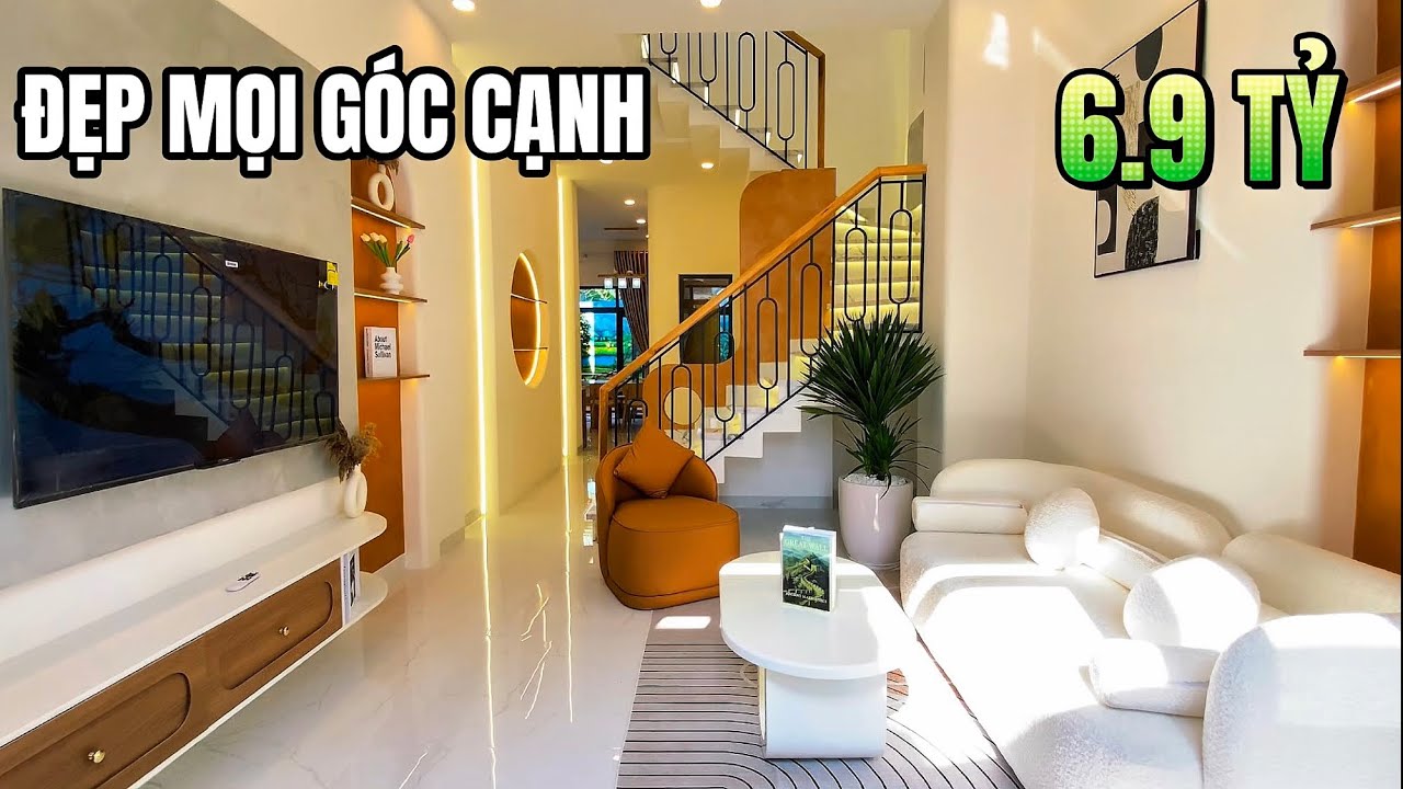 Ngôi Nhà Thiết Kế Hiện Đại Đẹp Long Lanh 4 Phòng & Có Phòng Ngủ Dưới Trệt