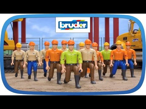 BRUDER bworld - Flash Mob der Spielfiguren