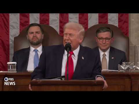 WATCH: Trump says Congress should pass SAVE America Act | 2026 State of the Union