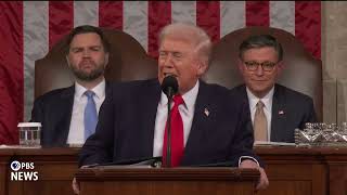 Watch Trump Says Congress Should Pass Save America Act 2026 State Of The Union