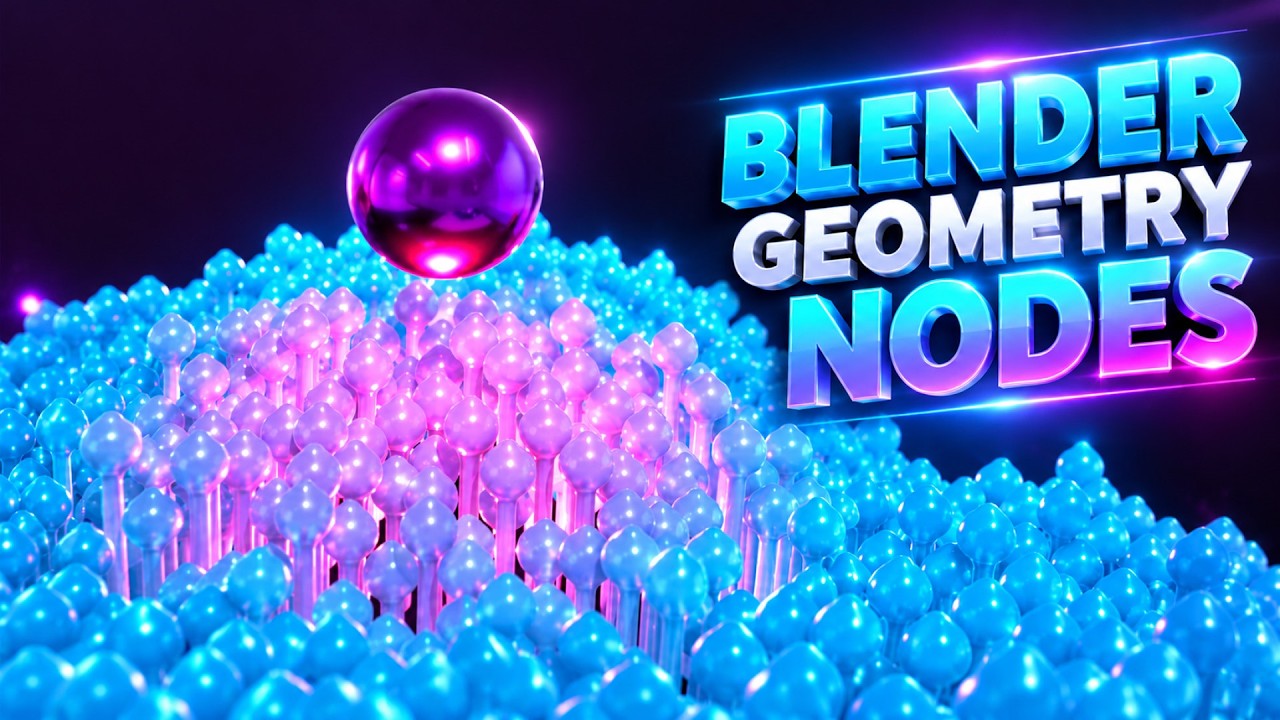 Insane Proximity Effect With Blender Geometry Nodes - YouTube