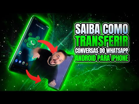 PASSO A PASSO de como transferir conversas, arquivos, fotos e vídeos WhatsApp android para o iphone!