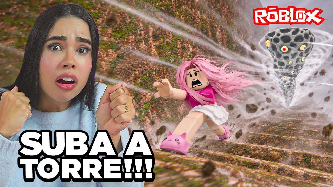 SOBREVIVA NESSA TORRE CONTRA UM TORNADO NO ROBLOX