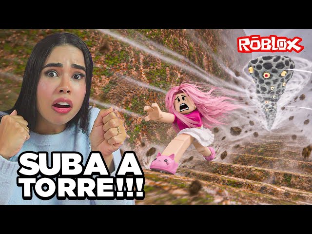 SOBREVIVA NESSA TORRE CONTRA UM TORNADO NO ROBLOX