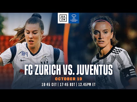 FC Zürich vs. Juventus | UEFA Women's Champions League 2022-23 Matchday 1 Full Match