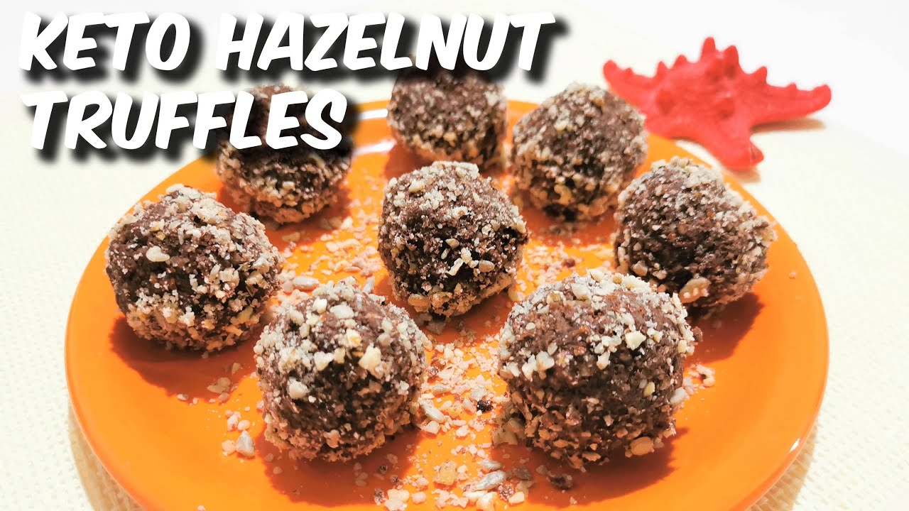 How to make keto hazelnut truffles Keto bombice sa lešnikom YouTube