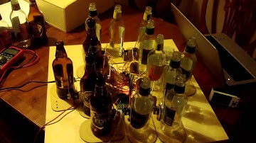 Untuned MIDI Bottle Xylophone