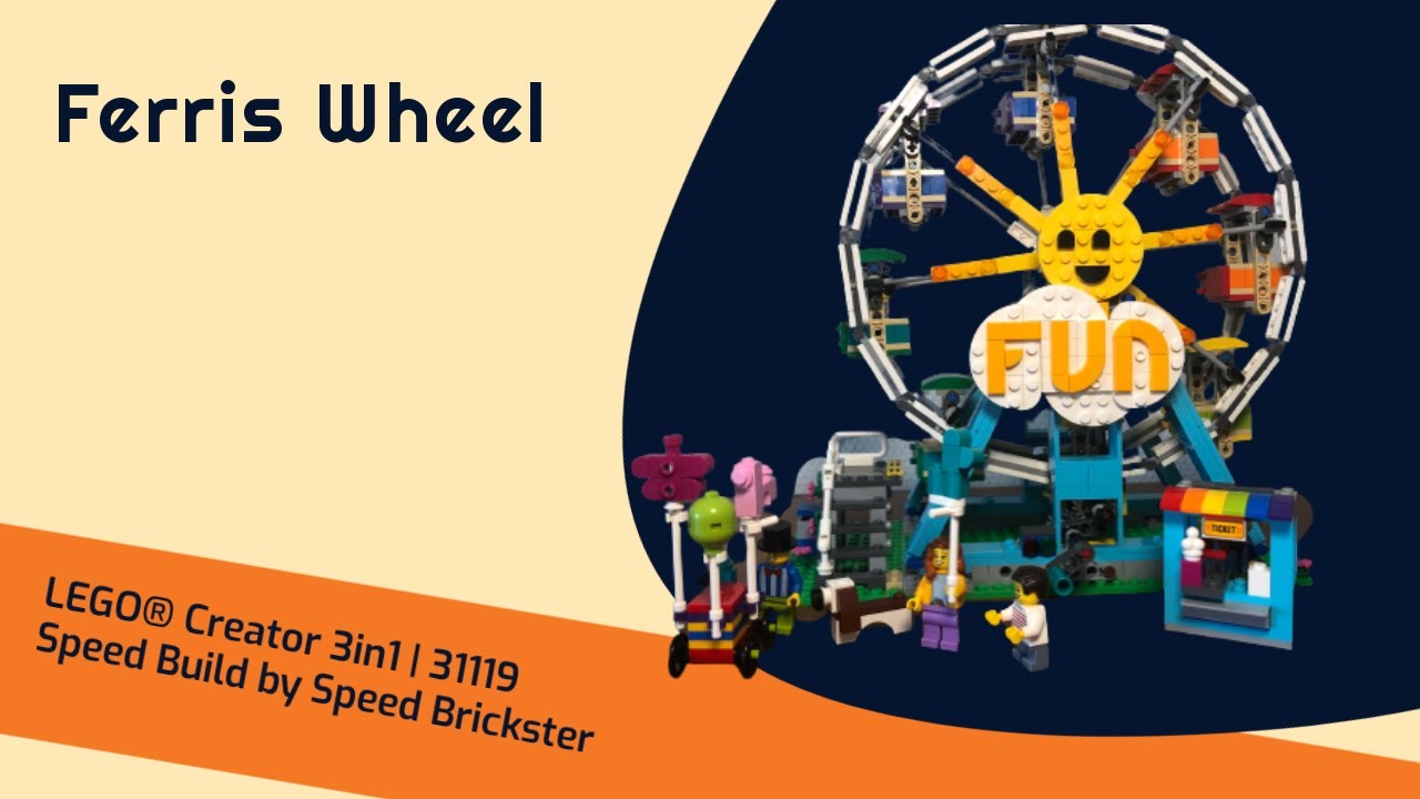 LEGO® 31119 Ferris Wheel - Creator 3in1 | Speed Build - Speed Brickster