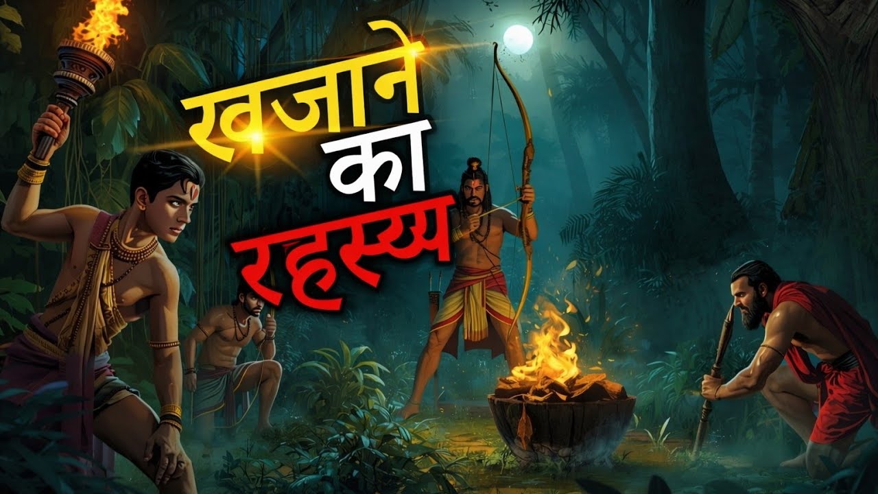 खजाने की खोज|Moral Stories|Hindi kahaniya| Bright silver toons 