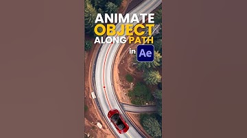 Animate Object Along Path | Path Animation | #tutorial #aftereffects