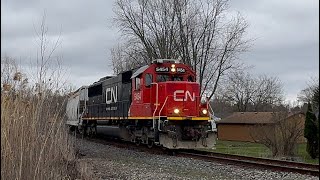 CN Yard Switch + CN E276, Evening at Durand Union Station in Durand, MI (4/10/26 part 1/2)